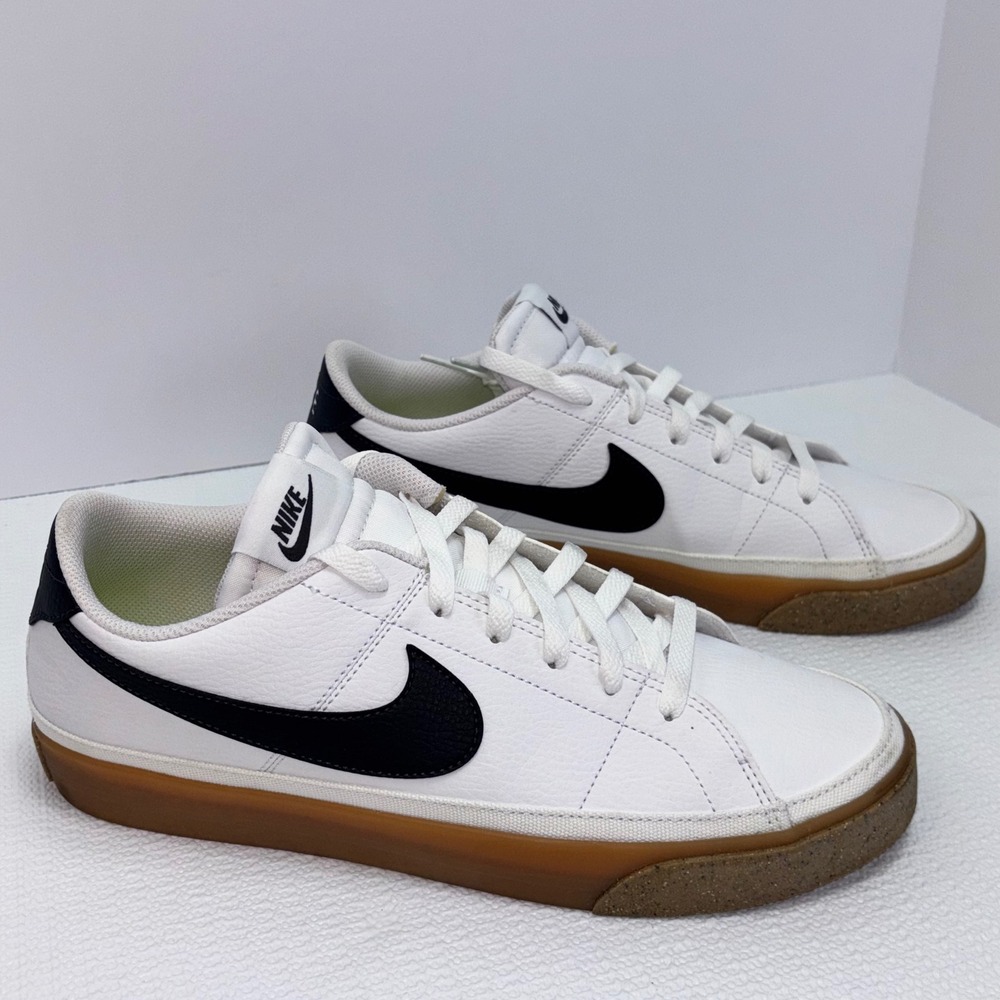 Nike Court‎ Legacy Sneakers Premium White Gum Sole Women's Size 11.5